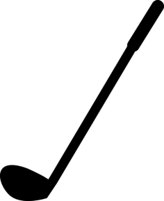 Golf Club Variant In Diagonal Position Engraving Svg Design, Free Vectors File